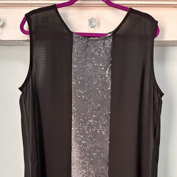 RUDSAK sheer top with sequins - Picture 1 of 9